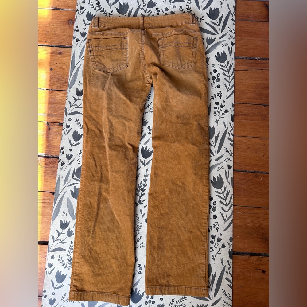 Prana Women’s Cords with floral detailing, size 8 - Picture 3 of 3